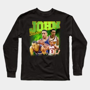 Vintage John Starks Retro Long Sleeve T-Shirt